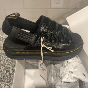 Dr. Martens Black Mura Sandals